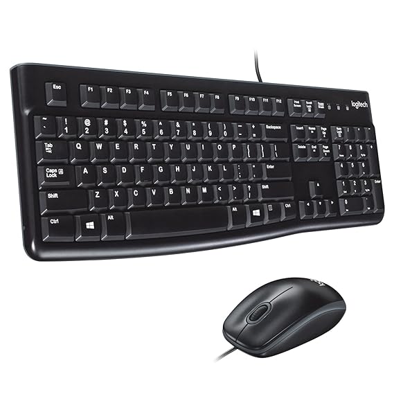 Wired USB Keyboard and Mouse Set