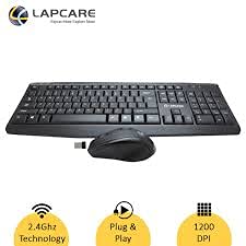 Wireless Keyboard and Mouse Combo with Auto Sleep