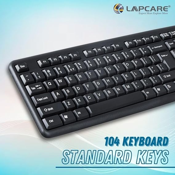 Wired Keyboard with Adjustable Kickstand, Capslock Indicator