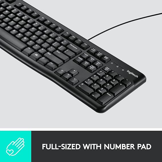 Wired USB Keyboard and Mouse Set