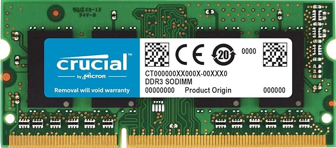 Crucial 8GB Single DDR3