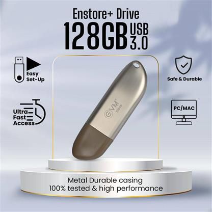 EVM Enstore + Pendrive 128GB USB3.0