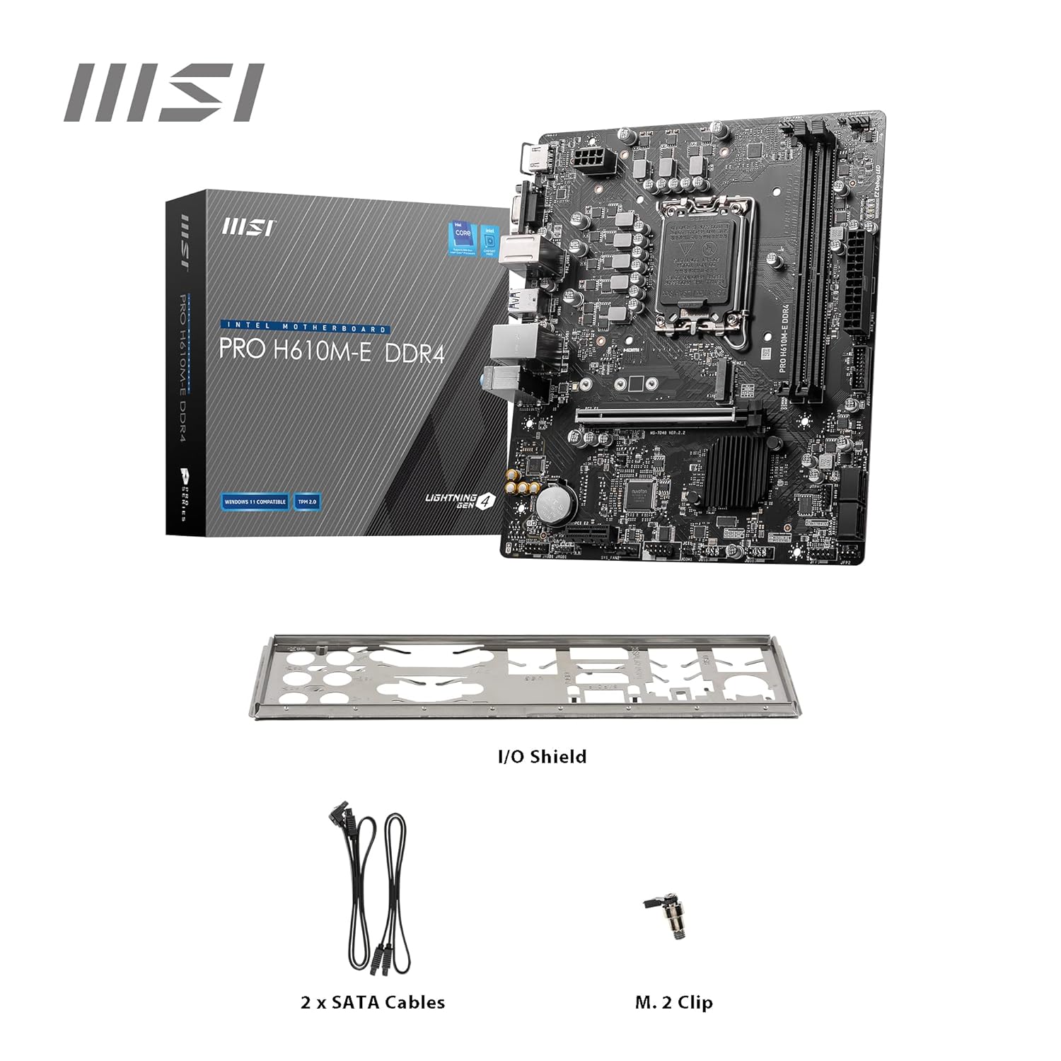 MSI motherboard Micro ATX motherboard (mATX) LGA 1700 socket motherboard Intel 12th/13th Gen compatible motherboard DDR4 memory compatible motherboard Budget motherboardMSI Core Boost technology MSI Memory Boost technology MSI Steel Armor PCIe 4.0 slot M.2 slot USB 3.2 Gen 1 portsMSI PRO series motherboard Business PC motherboard Entry-level gaming motherboard