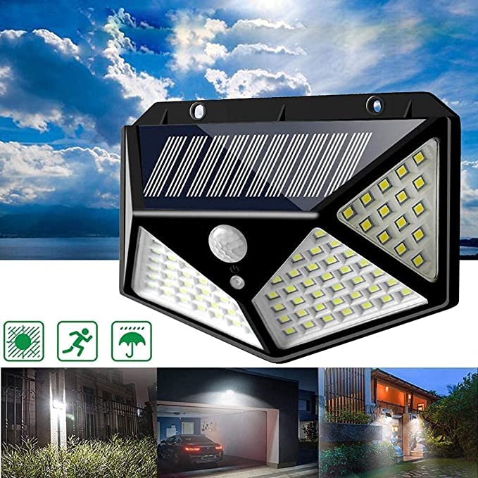 CADEAU International Solar Interaction Wall Lamp BK-100 Pack of 1, Black, Free Size