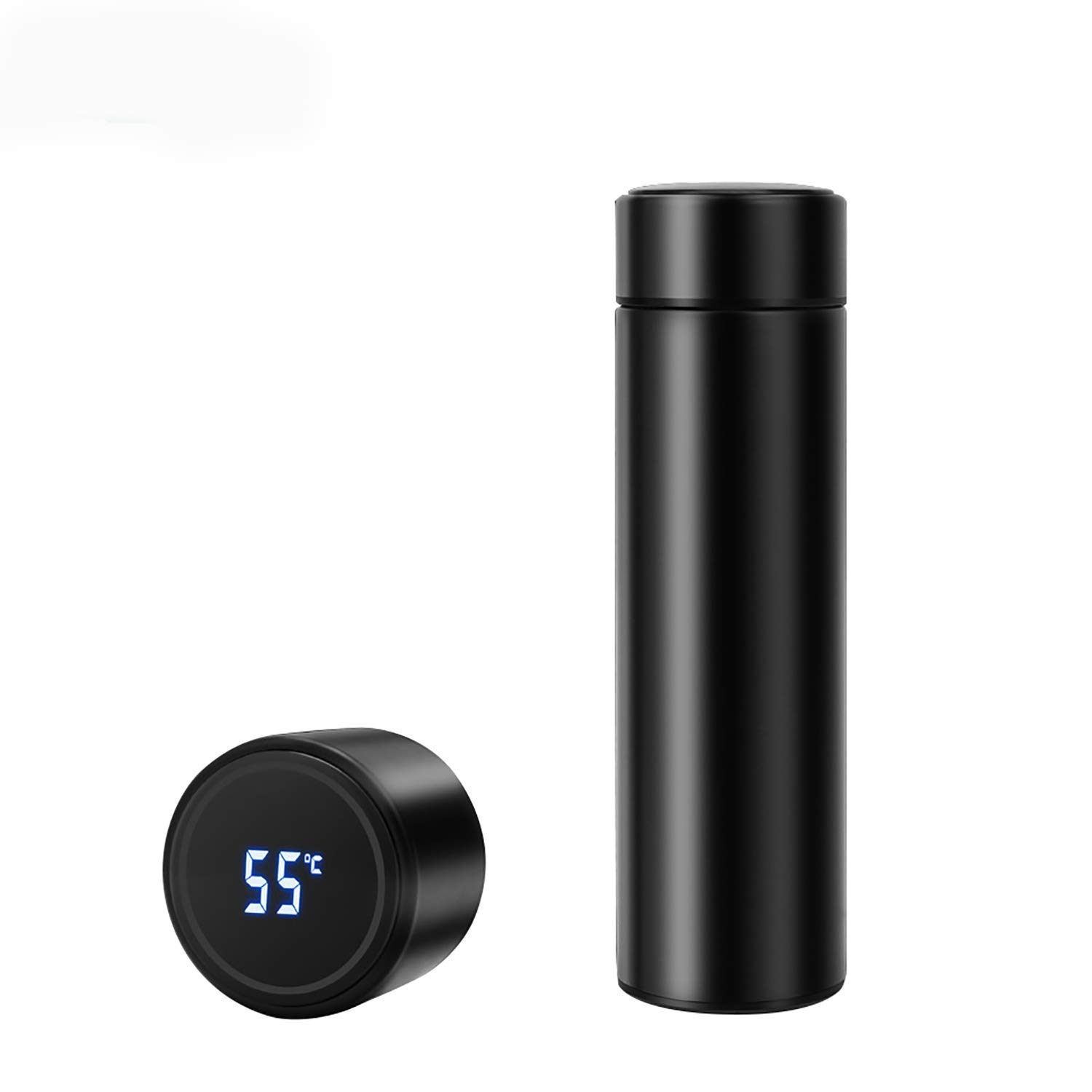 Smart water bottle led temperature count