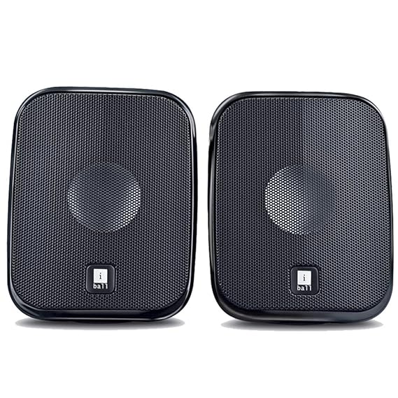 iball decor 9 2.0 computer multimedia speakers