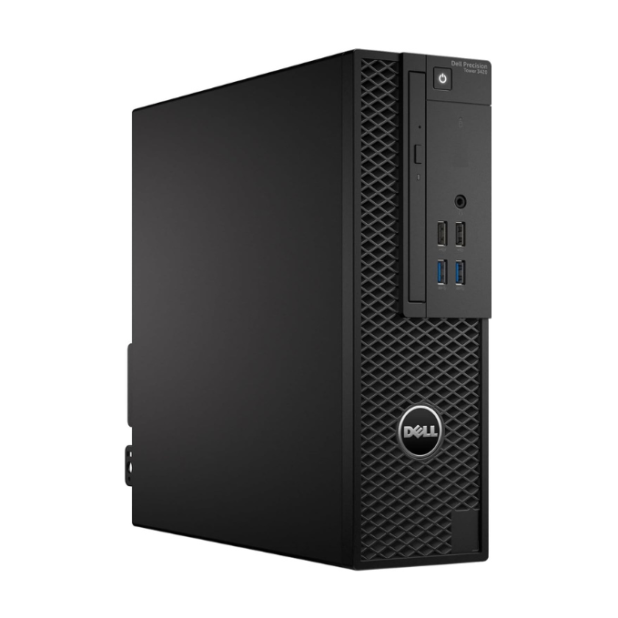 DELL (Refurbished) Precision 3420 SFF Xeon - Windows 10, Intel®, Xeon E3-1220 V5, 2 GB Graphics Card, 8 GB DDR4, 256 GB SSD Mini PC  (Black)