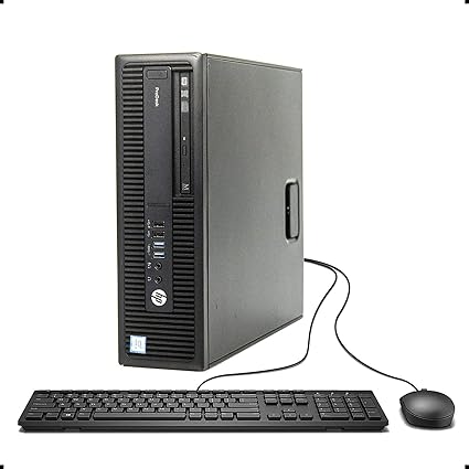 HP Business Desktop ProDesk 600 G2 Desktop Computer - Intel Core i5 (6th Gen) i5-6500 3.20 GHz - 8 GB DDR4 SDRAM - 256 GB SSD (Renewed)