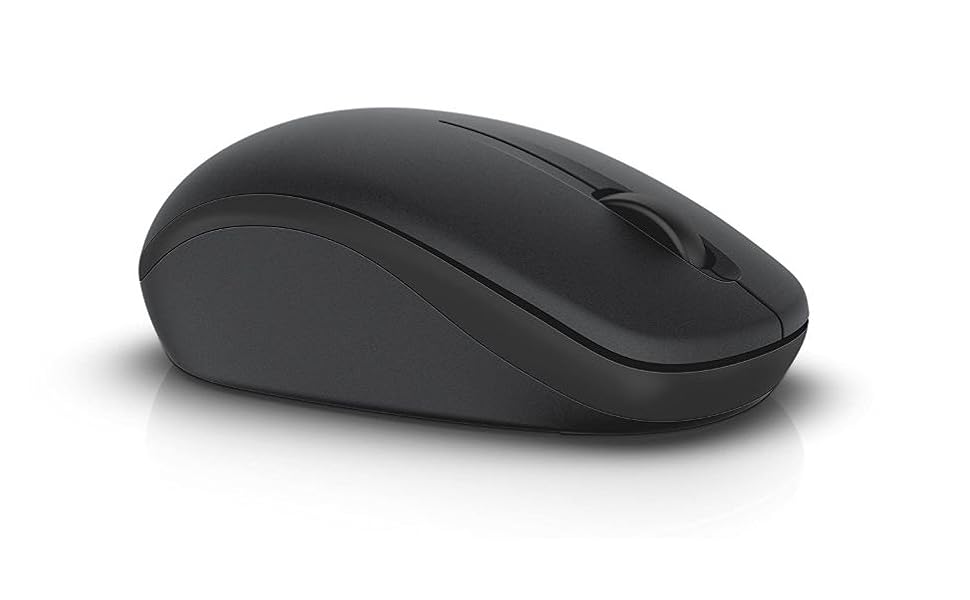Dell WM126 Wireless Optical Mouse – Black (Reliable Everyday Performance)